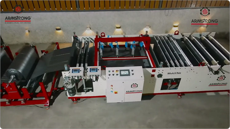 Mulch Film Punching Machine